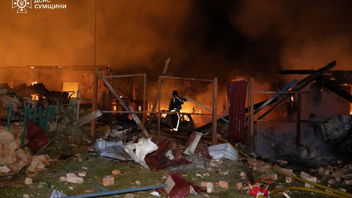 Každou hodinu deset dronů. Rusko podniklo na město Sumy rozsáhlý útok